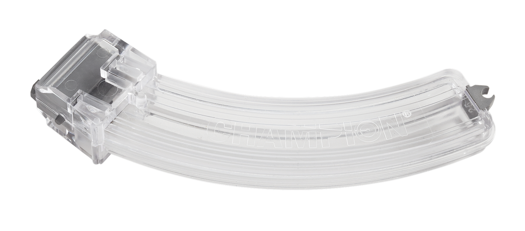 Champion Single Stack Magazine Ruger 10/22 22 Long Rifle 25-Round Polymer Clear