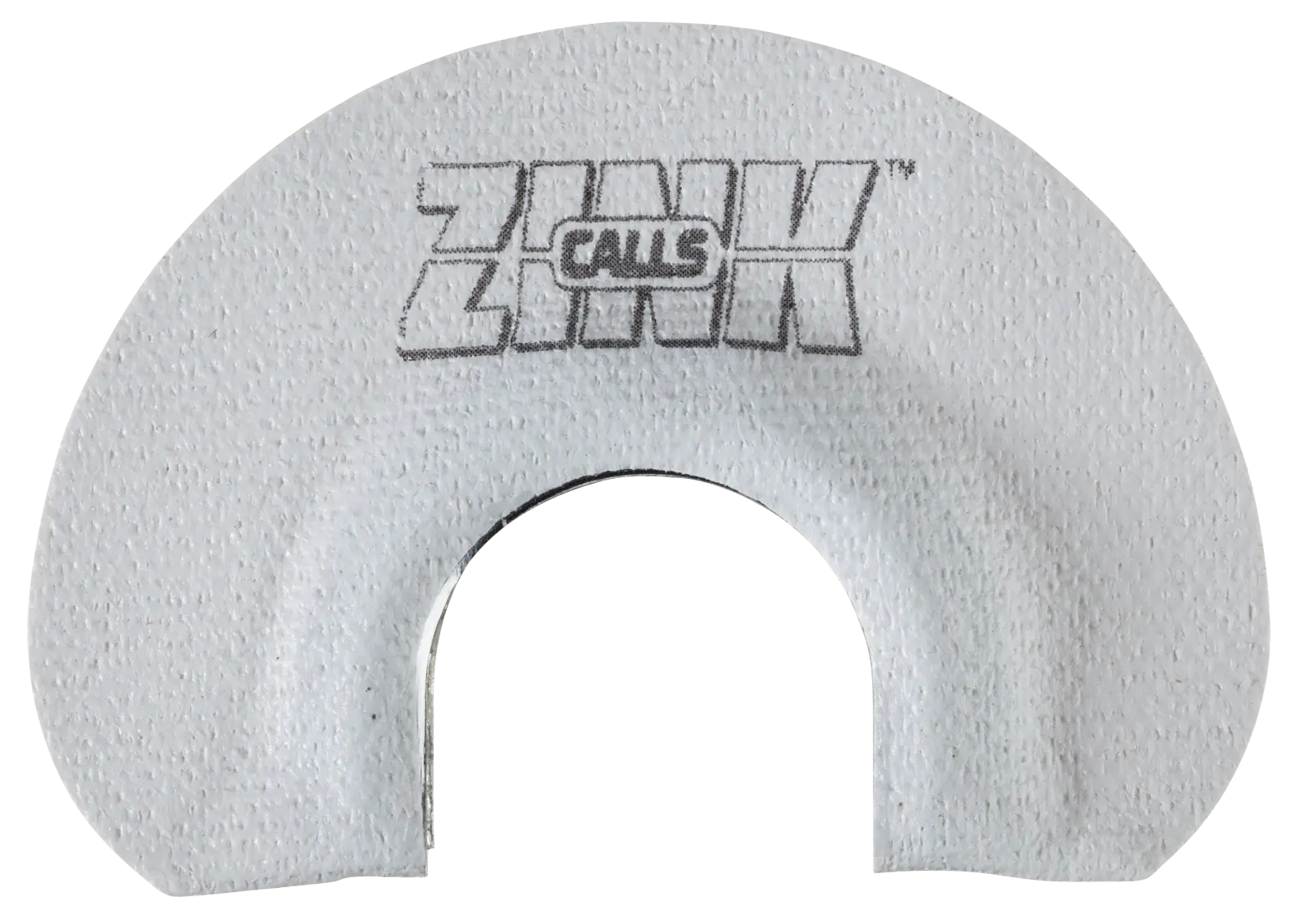 ZINK ZNKZNK312 Lucky LadyDiaphragm Call Triple Reed Turkey Sounds White V-Notch Cut
