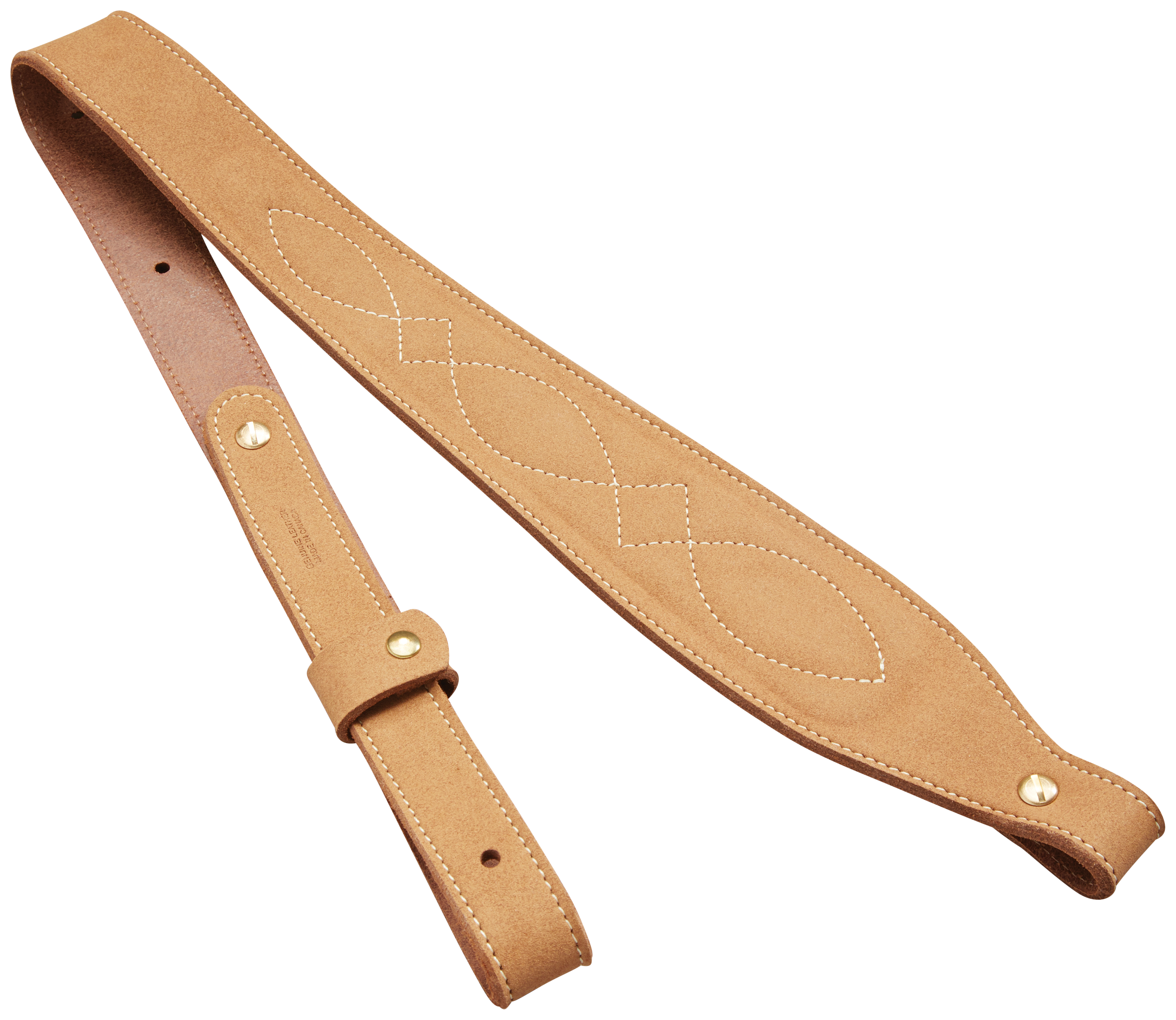 Butler Creek 26522 Cobra Slingmade of Brown Suede with 36" OAL, 1" W & Padded Design for Rifles