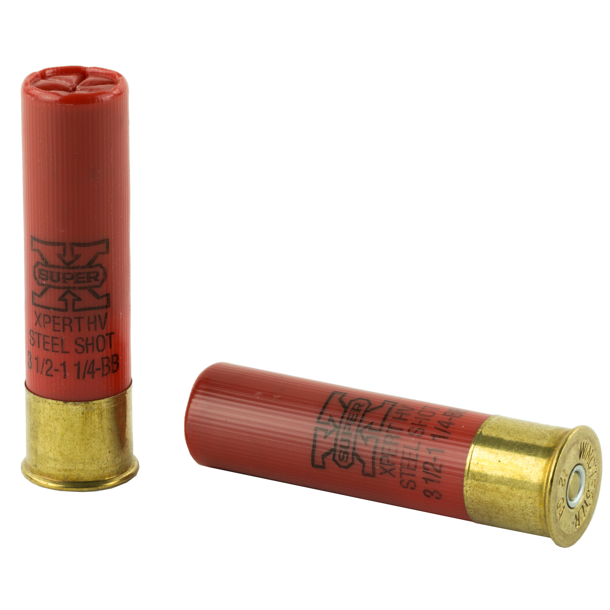 Winchester Xpert High Velocity Ammunition 12 Gauge 3-1/2" 1-1/4 oz BB Non-Toxic Steel Shot
