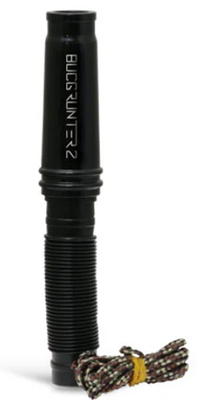 Hunters Specialties 100200 Bucgrunter 2Open Call Attracts Deer Black Plastic