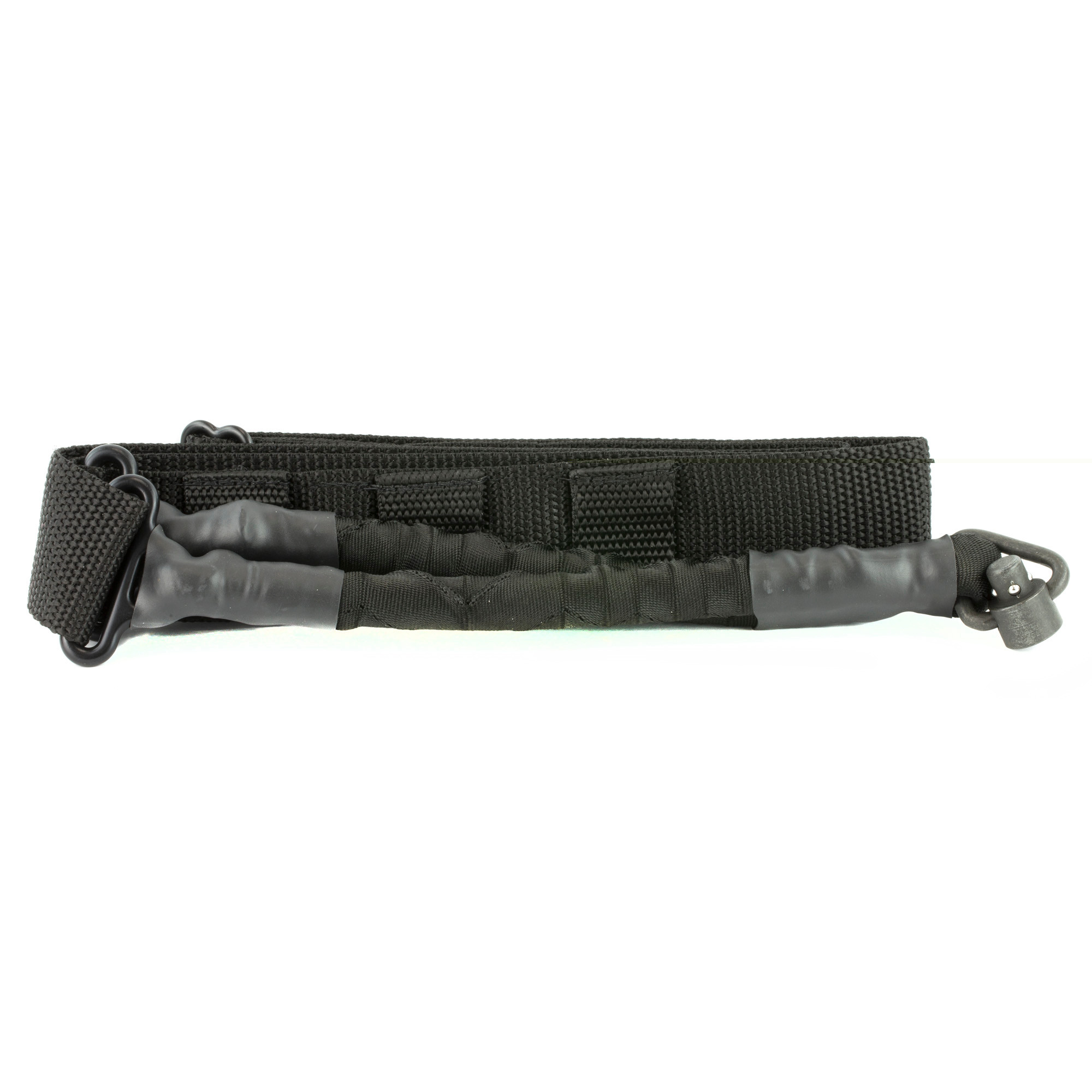 Phase 5 Weapon Systems SLGQD Single Point Sling with QD Swivel Adjustable Bungee Black Nylon Strap with Elastic Shock-Cord for Rifle/Shotgun