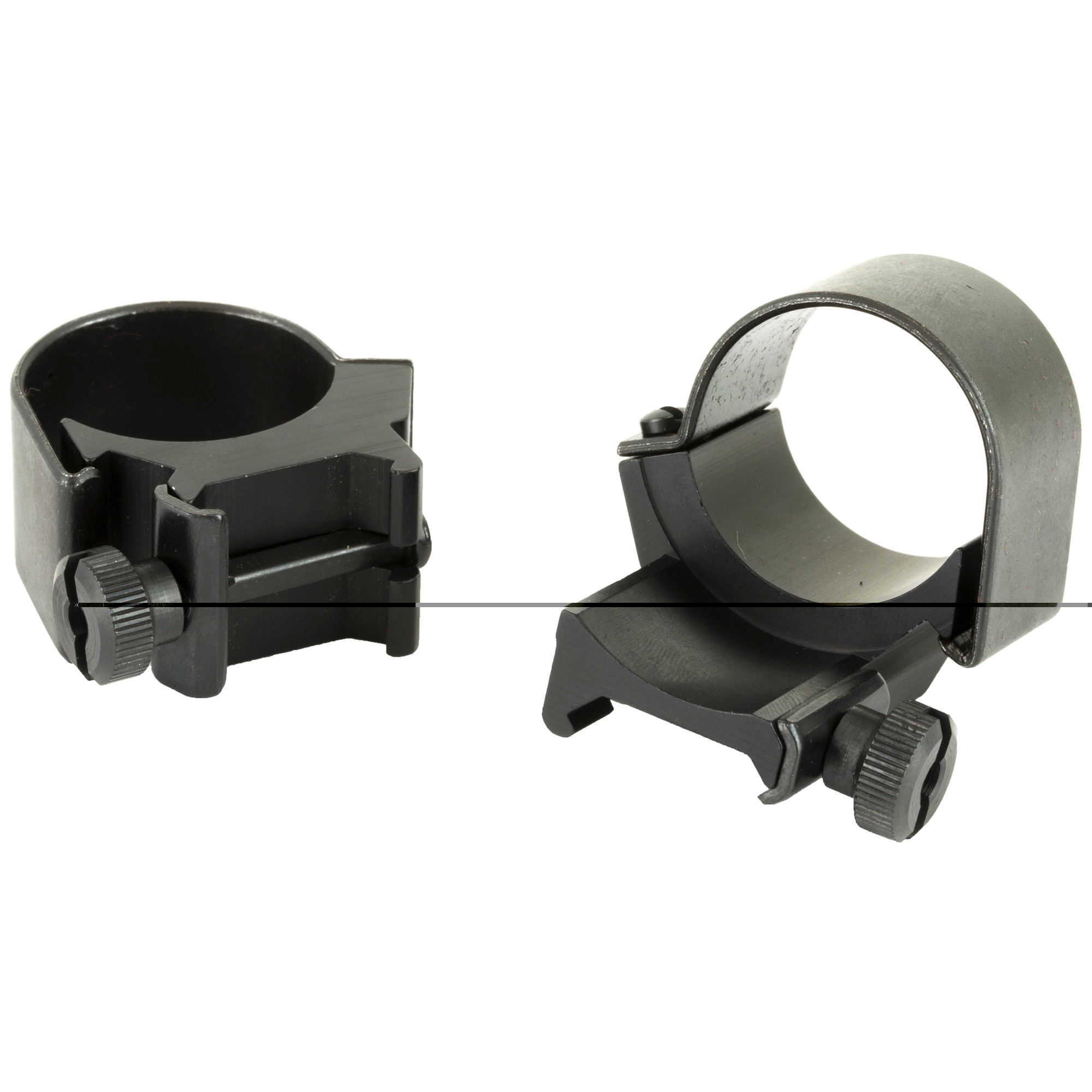 Weaver Detachable Top Mount 30mm Rings Matte, Low, 1 Extended Ring and 1 Standard Ring