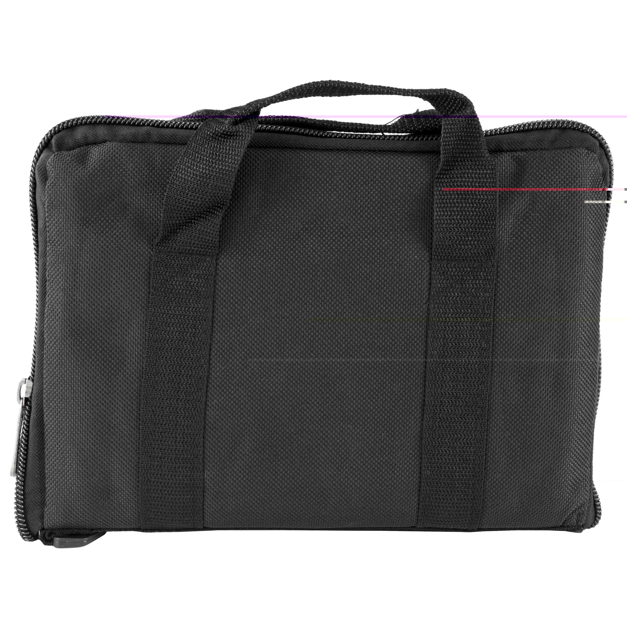 Bulldog BD915 Deluxe Mini Range Bag Water Resistant Black Nylon with Inside & Outer Storage Pockets 11" x 7" x 2" Interior Dimensions