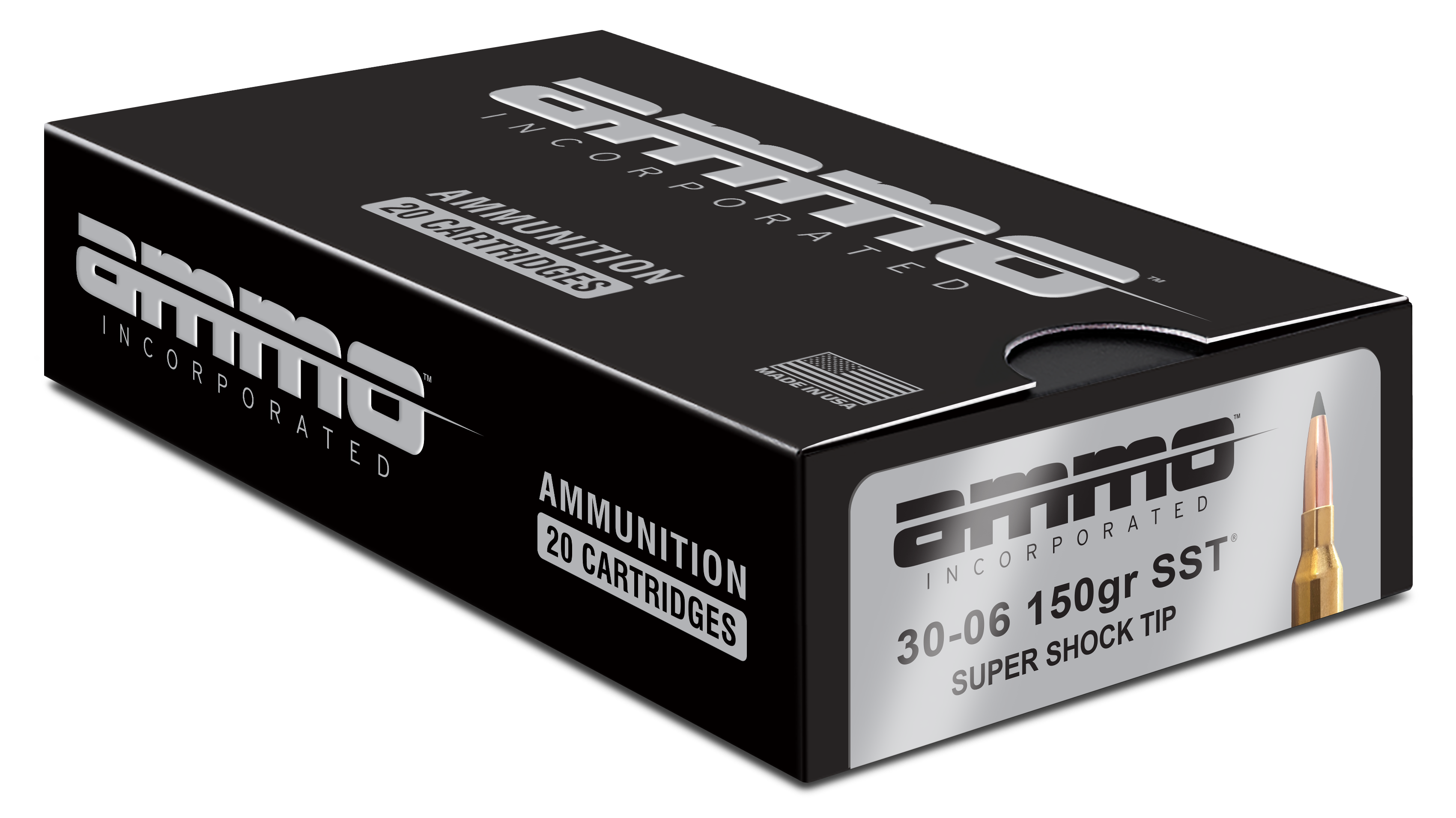 Ammo Inc 3006150SSTA20 Signature Personal Defense 30-06 Springfield 150 gr Super Shock Tip (SST) 20 Per Box/ 10 Cs