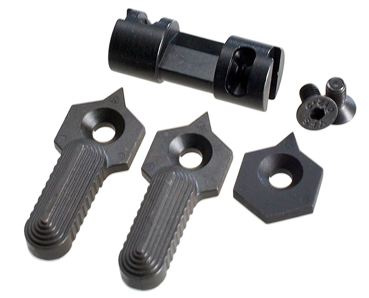 Strike Industries Hex Ambidextrous 60/90 Safety Selector AR-15 Steel Black