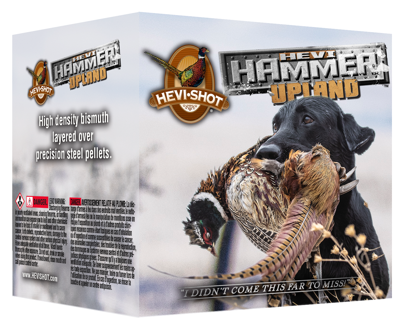 HEVI-Shot HS29205 HEVI-Hammer Upland 20 Gauge 2.75" 1 oz Steel Bismuth 5 Shot 25ea