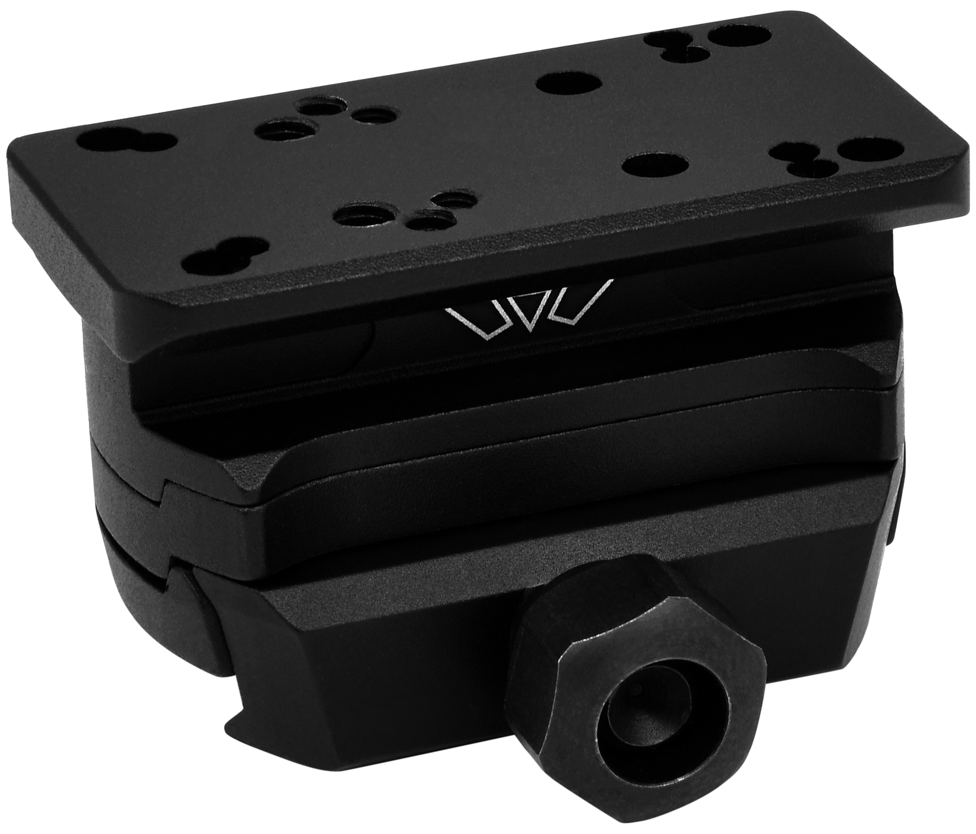 Warne MSR Red Dot Riser Matte, Reflex