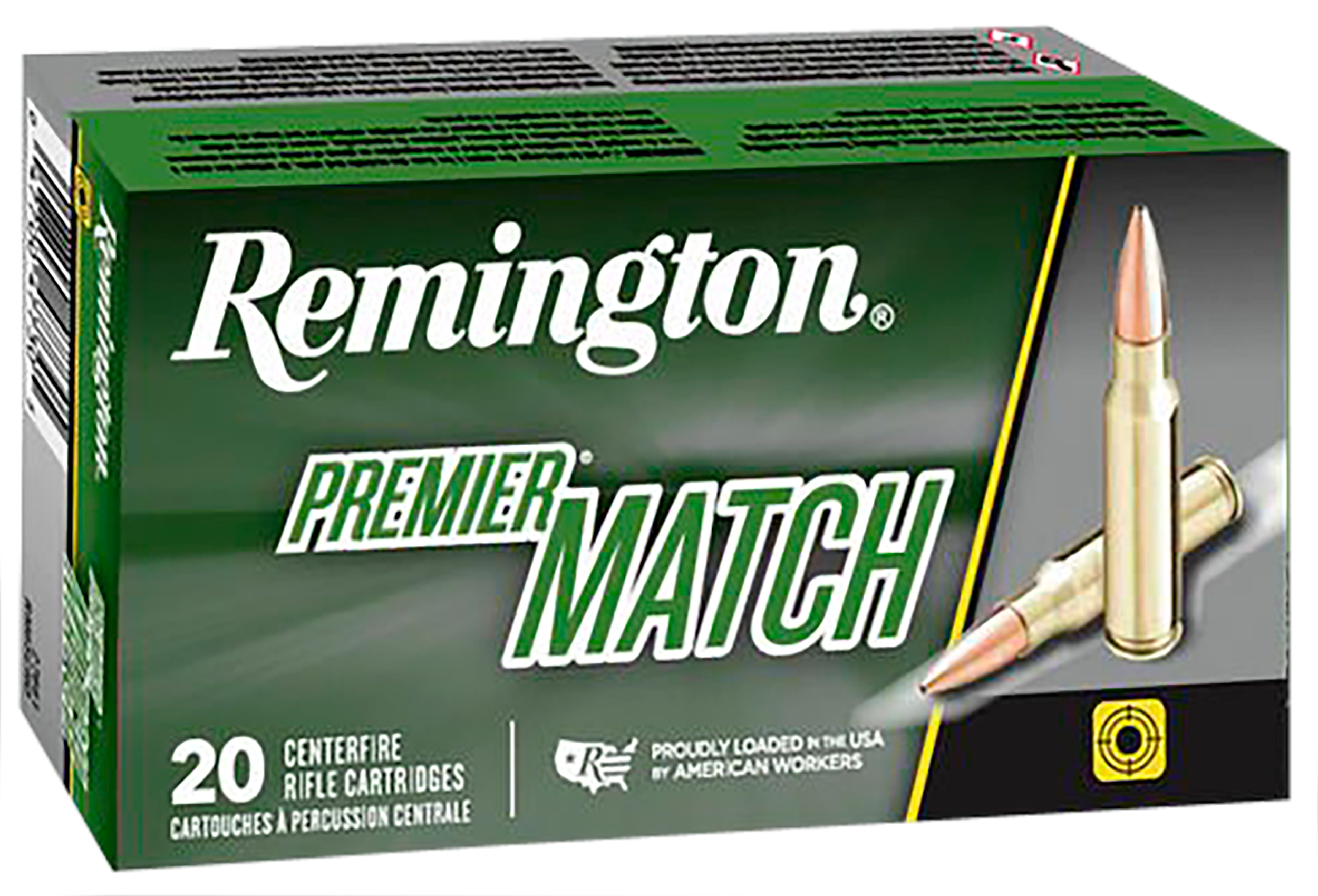 Remington Ammunition 21503 Premier Match 300 Blackout 125 gr Sierra MatchKing Open Tip Match(OTM) 20 Per Box/ 10 Cs