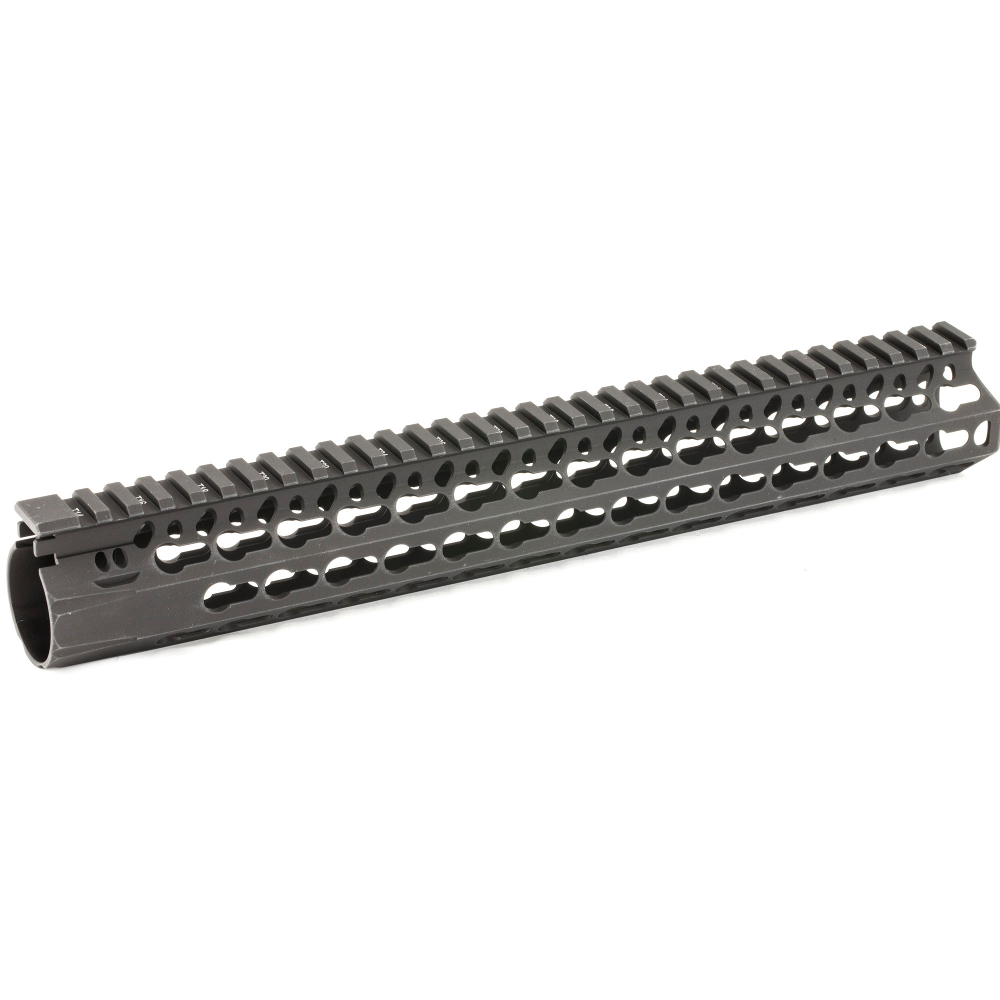 BCM KMRA13556BK KMR Alpha Handguard 13" Keymod Style Made of Aluminum with Black Anodized Finish for AR-15