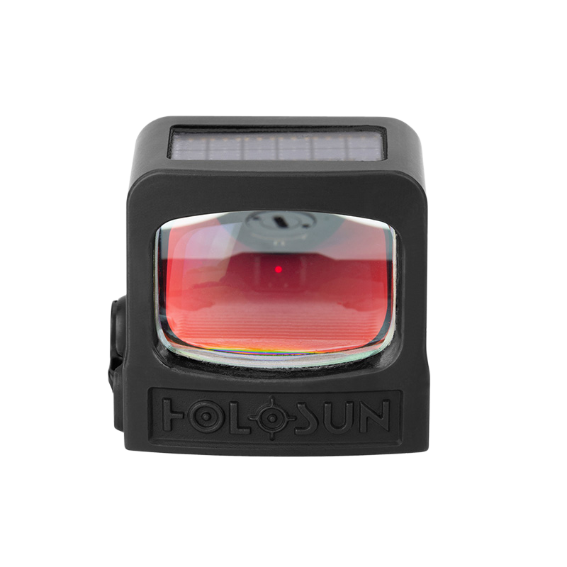 Holosun HE508T-X2 Elite Reflex Sight 1x Selectable Red Reticle Solar/Battery Powered Titanium Matte Black