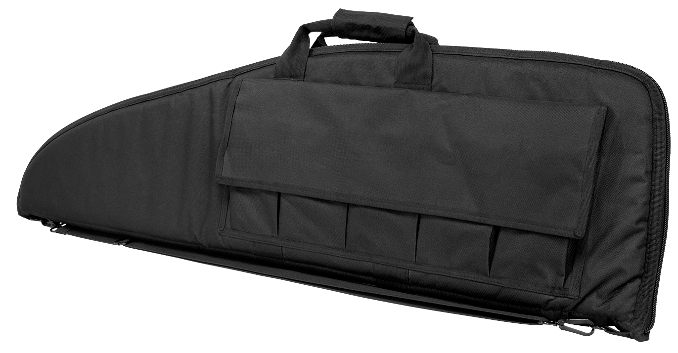 NcStar CV290740 VISM Rifle Case Black PVC Nylon with Foam Padding, Double Zippers, Carry Handle & ID Holder 40" L x 13" H Interior Dimensions