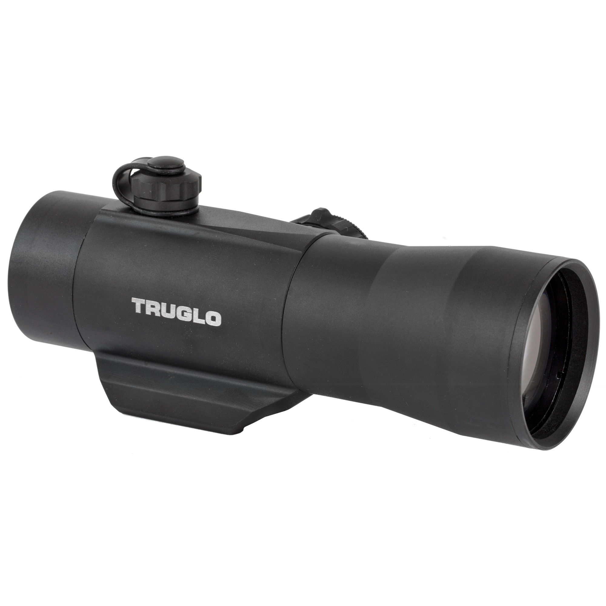 Truglo 2x42 Traditional Red Dot Sight Matte, 2.5 MOA Dot (Red), Integrated Weaver-Style Rail