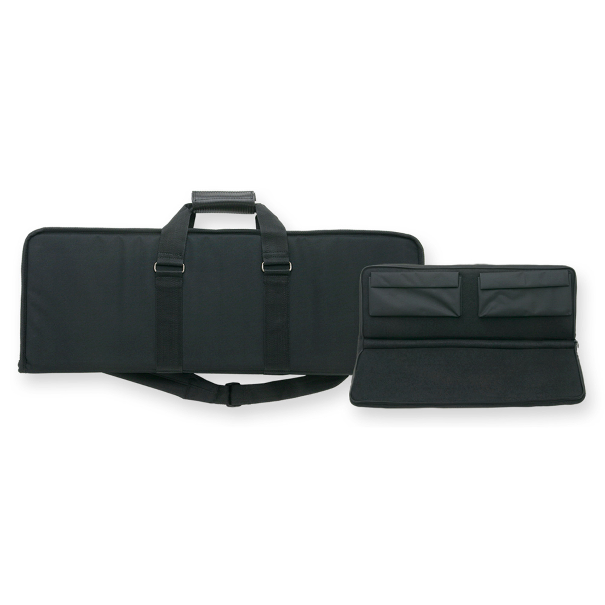 Bulldog BDH490 Hybrid Tactical Rifle Case made of Water-Resistant Nylon with Black Finish, Hidden Internal Mag Pockets & Deluxe Padded Shoulder Strap for Rifle & Carbine Models 31" L