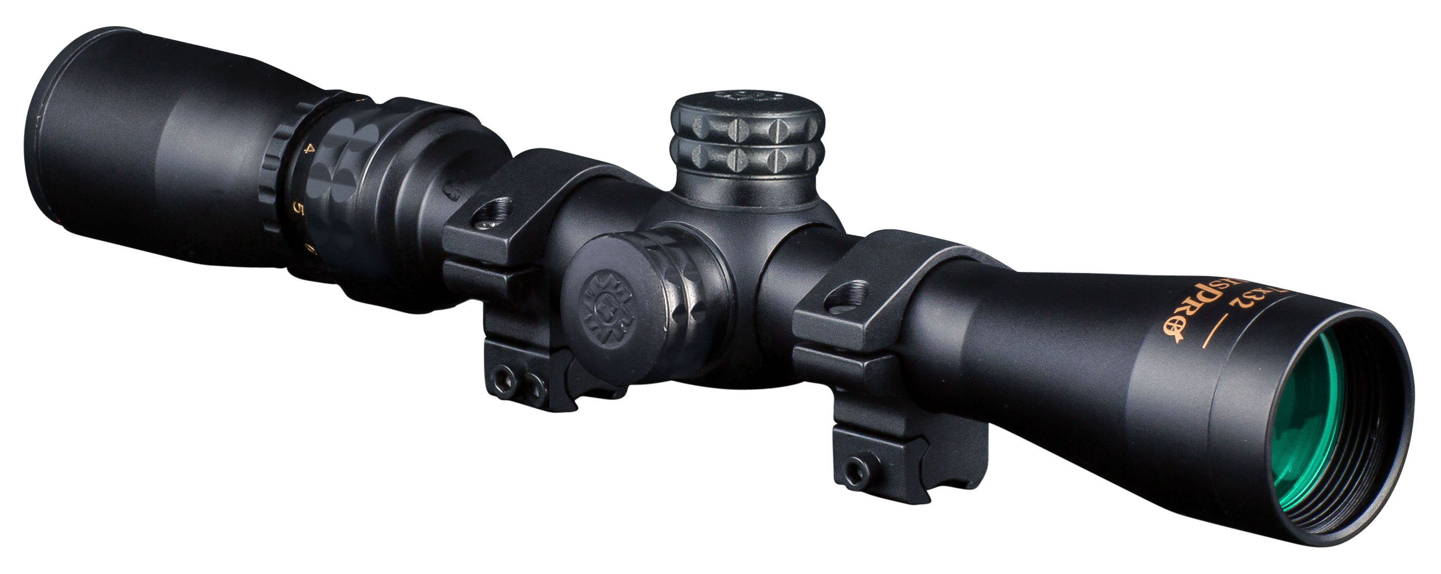 Konus 2-7x32 Konuspro Rimfire Scope Matte, 30/30, w/ Rings