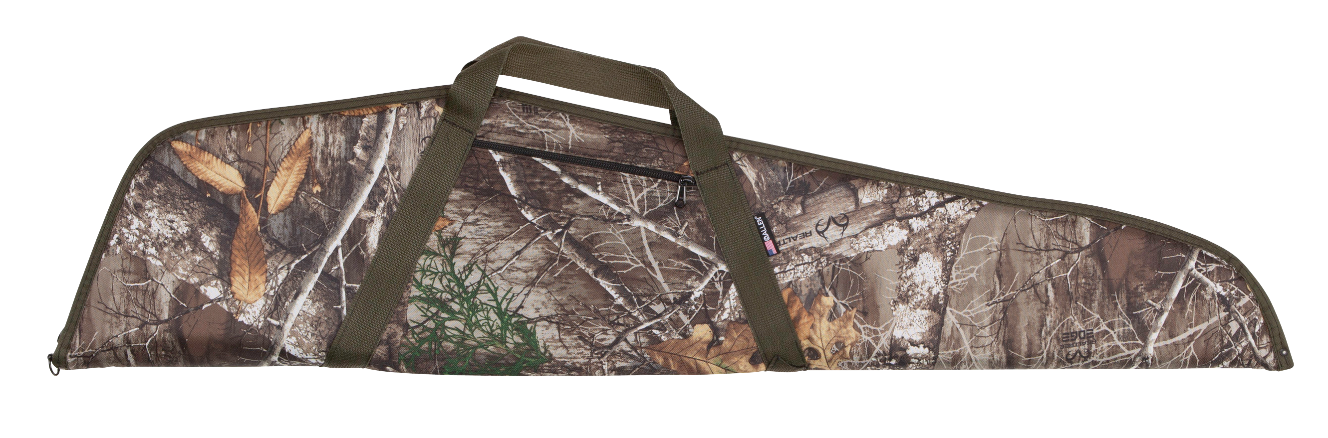 Allen 62946 Emerald Rifle Case 46" Realtree Edge with Olive Trim Endura with Foam Padding, Lockable Zippers & Non-Absorbent Lining