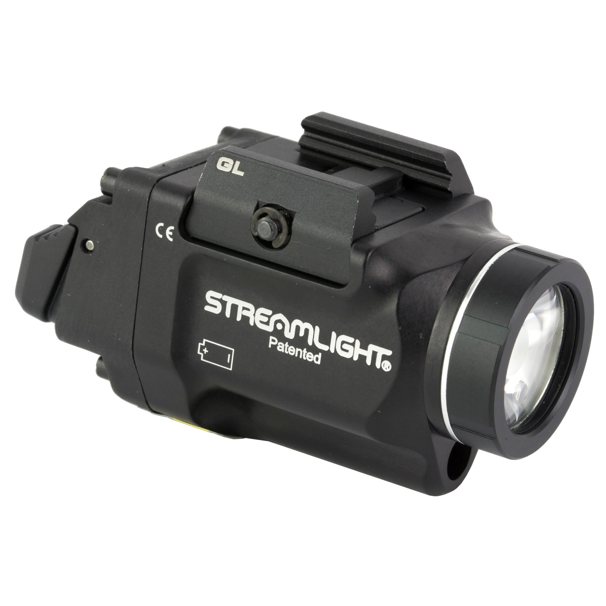 Streamlight 69411 TLR-8 Sub w/Laser Red Laser 500 Lumens, 640-660nM Wavelength, Black 141 Meters Beam Distance, Fits Glock 43x/43x w/Rail/48/48x w/Rail Handgun Rail Clamp Mount