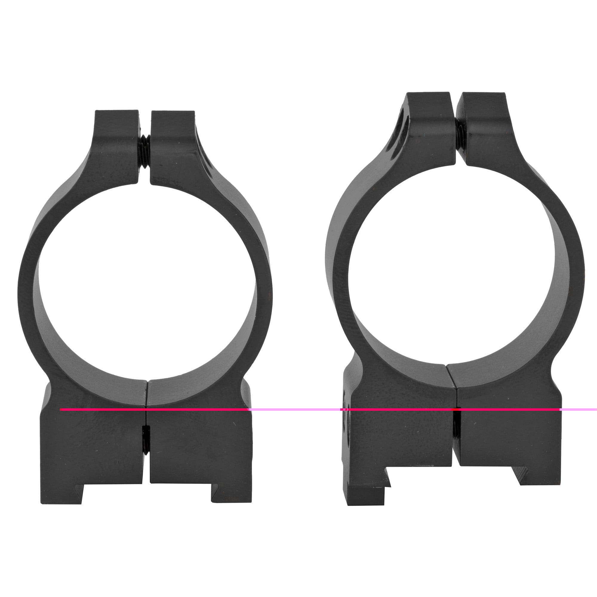 Warne Maxima Fixed 30mm Rings Matte, Medium, CZ550 (19mm Dovetail)