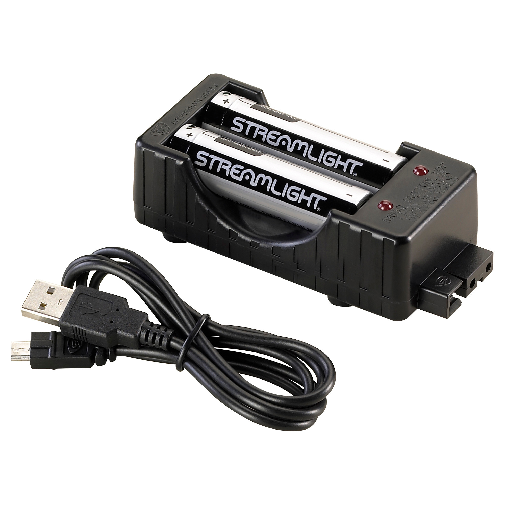Streamlight Charging Cradle Kit with Micro USB and 2 18650 Batteries