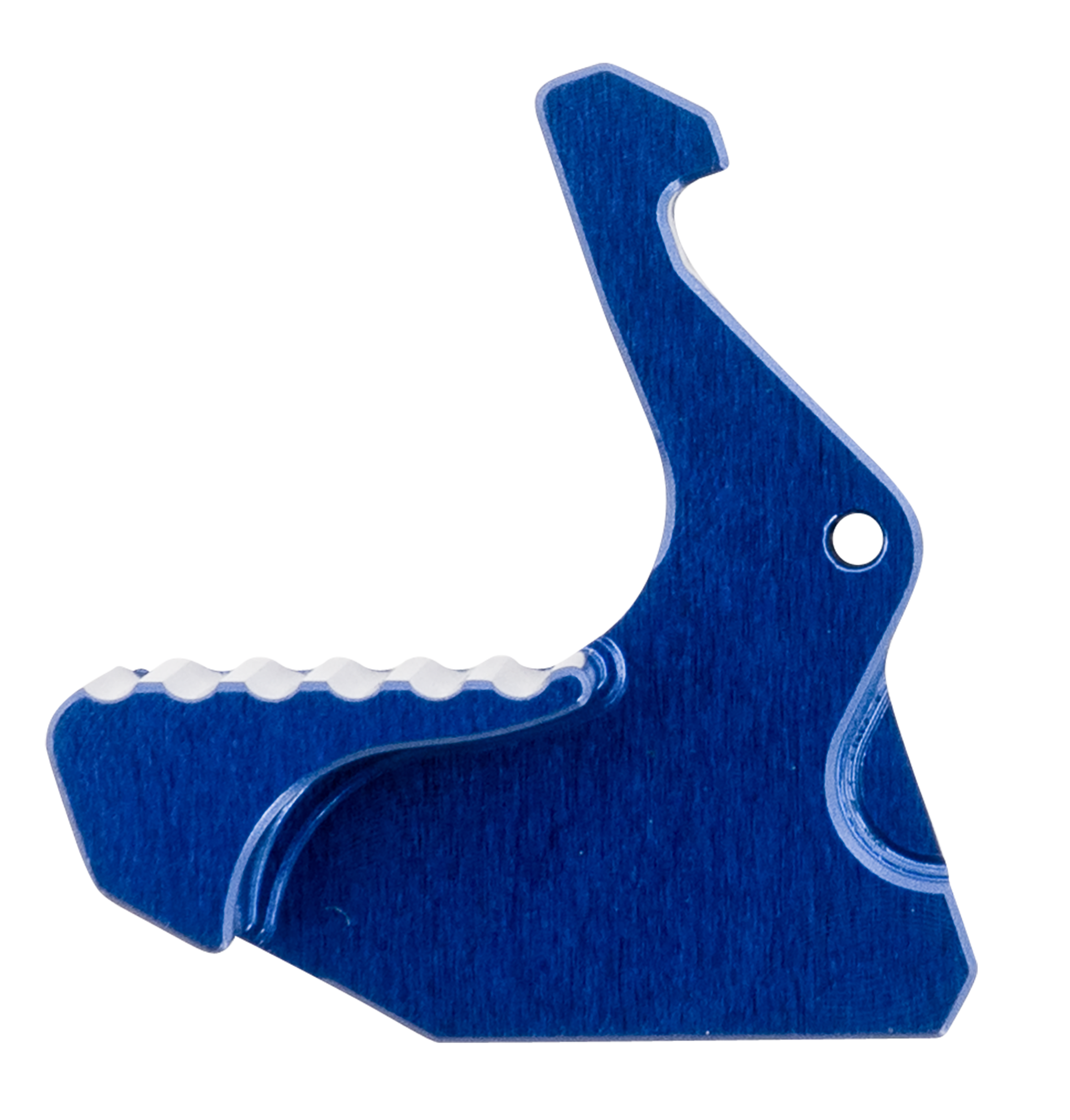 Rise Armament RA212GIBLU Extended Charging Handle LatchPatriot Blue Aluminum fits Mil-Spec AR Charging Handles