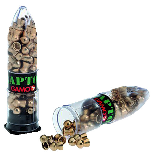 Gamo 632264554 Raptor PBA Airgun 22 Non-Lead Alloy Semi-Pointed 50 Per Pkg