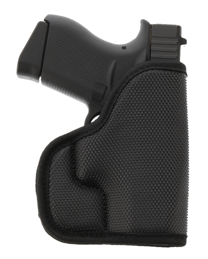 Galco SOU800B StukOn-UBlack Gripper Shell Pocket Fits Glock 43/Sig P365/Springfield Hellcat Ambidextrous