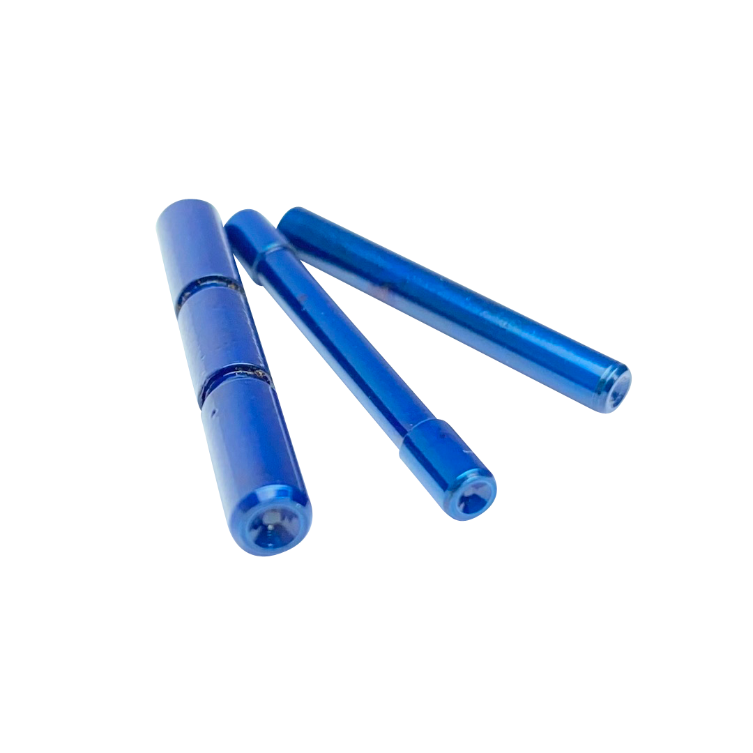 Cross Armory CRGPSBL 3 Pin Set Dimpled Compatible w/Glock Gen1-3 Blue Steel