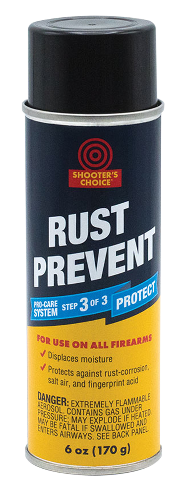 Shooters Choice RP006 Rust Preventive Corrosion Inhibitor Against Rust and Corrosion 6 oz Aerosol