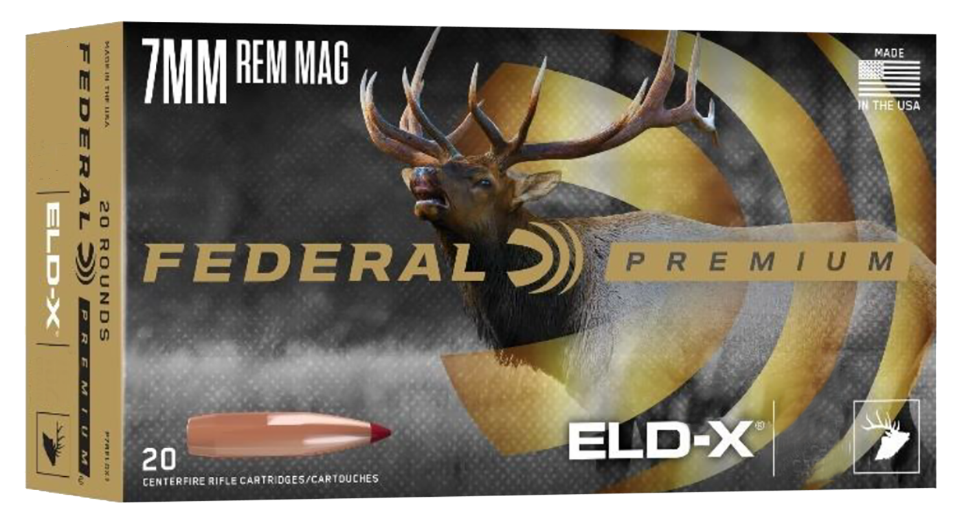 Federal Premium Ammunition 6.5 Creedmoor 143 Grain Hornady ELD-X Polymer Tip 20RD