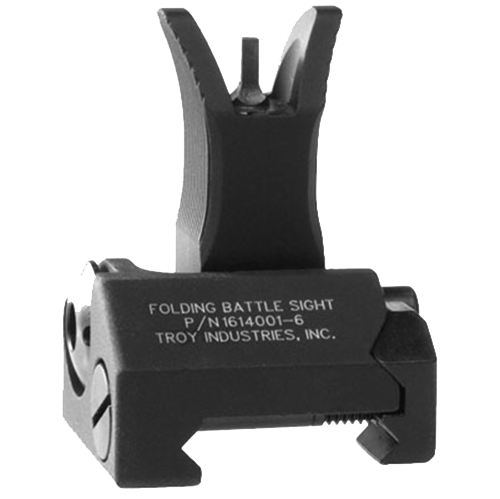 Troy Industries Front Flip-Up Battle Sight M4-Style with Tritium AR-15 Aluminum