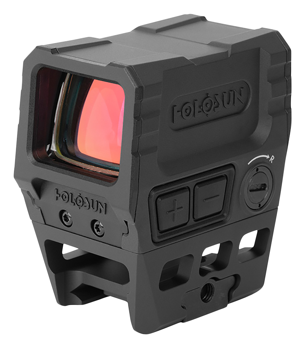 Holosun AEMS CORE Advanced Enclosed Micro Sight 1x 2 MOA Dot Picatinny-Style Mount Matte