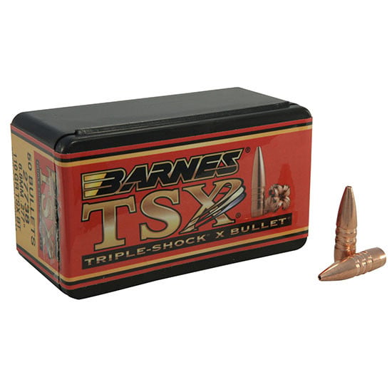 Barnes Triple-Shock X (TSX) Bullets 6.8mm Remington SPC (277 Diameter) 110 Grain Hollow Point Boat Tail Lead-Free Box of 50
