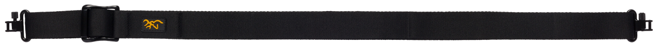 Browning 122399925 All Season Sling made of Black Nylon Webbing with 26"-40" OAL, 1.25" W, Adjustable Design & Swivels for Rifle/Shotgun
