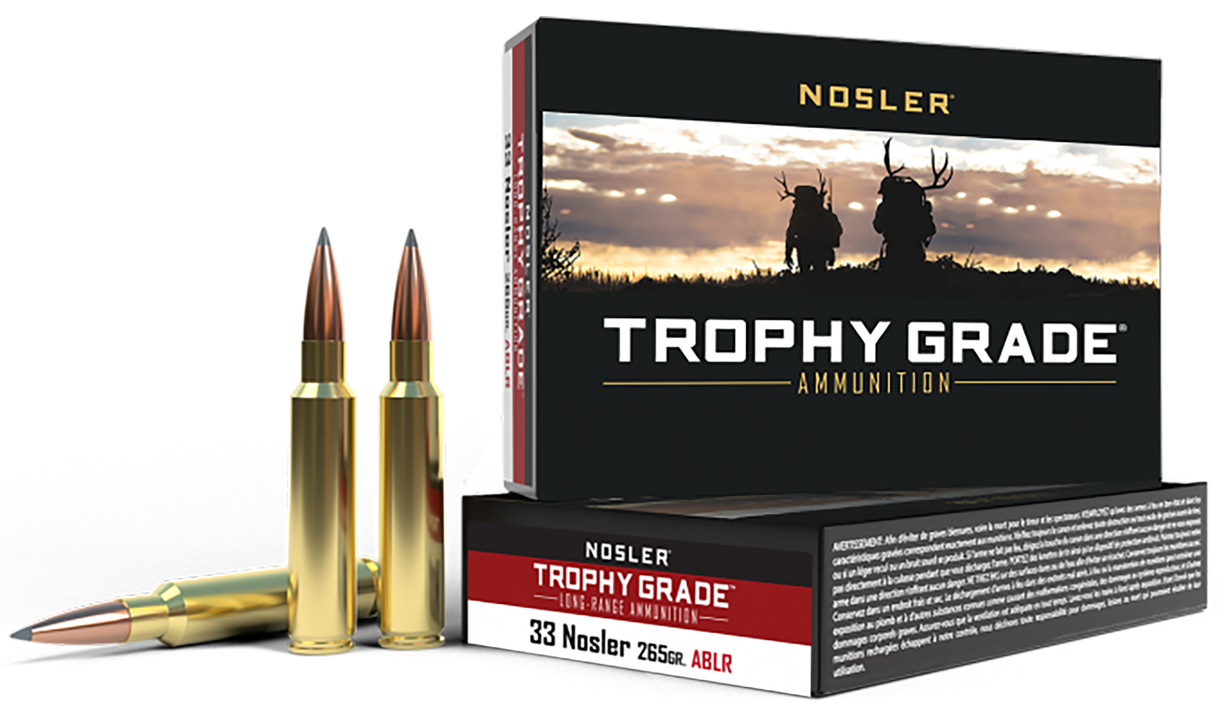 Nosler Trophy Grade Long-range Nos 60099    33 Nos       265 Accubond Lr    20/10