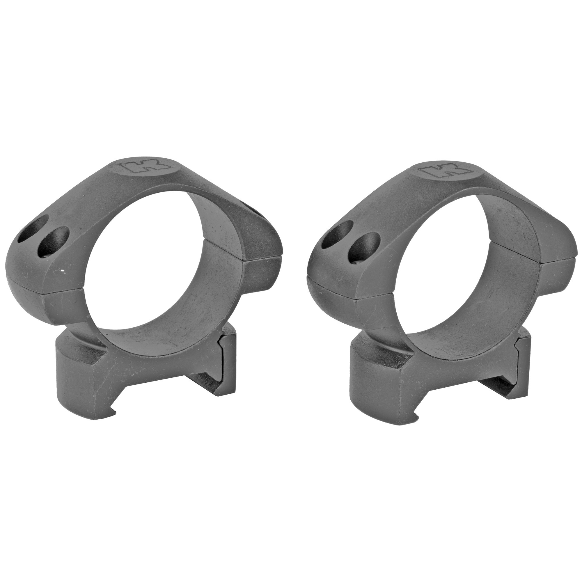 Konus 7405 Scope Ring SetFor Rifle Picatinny/Weaver Low 30mm Tube Matte Black Steel
