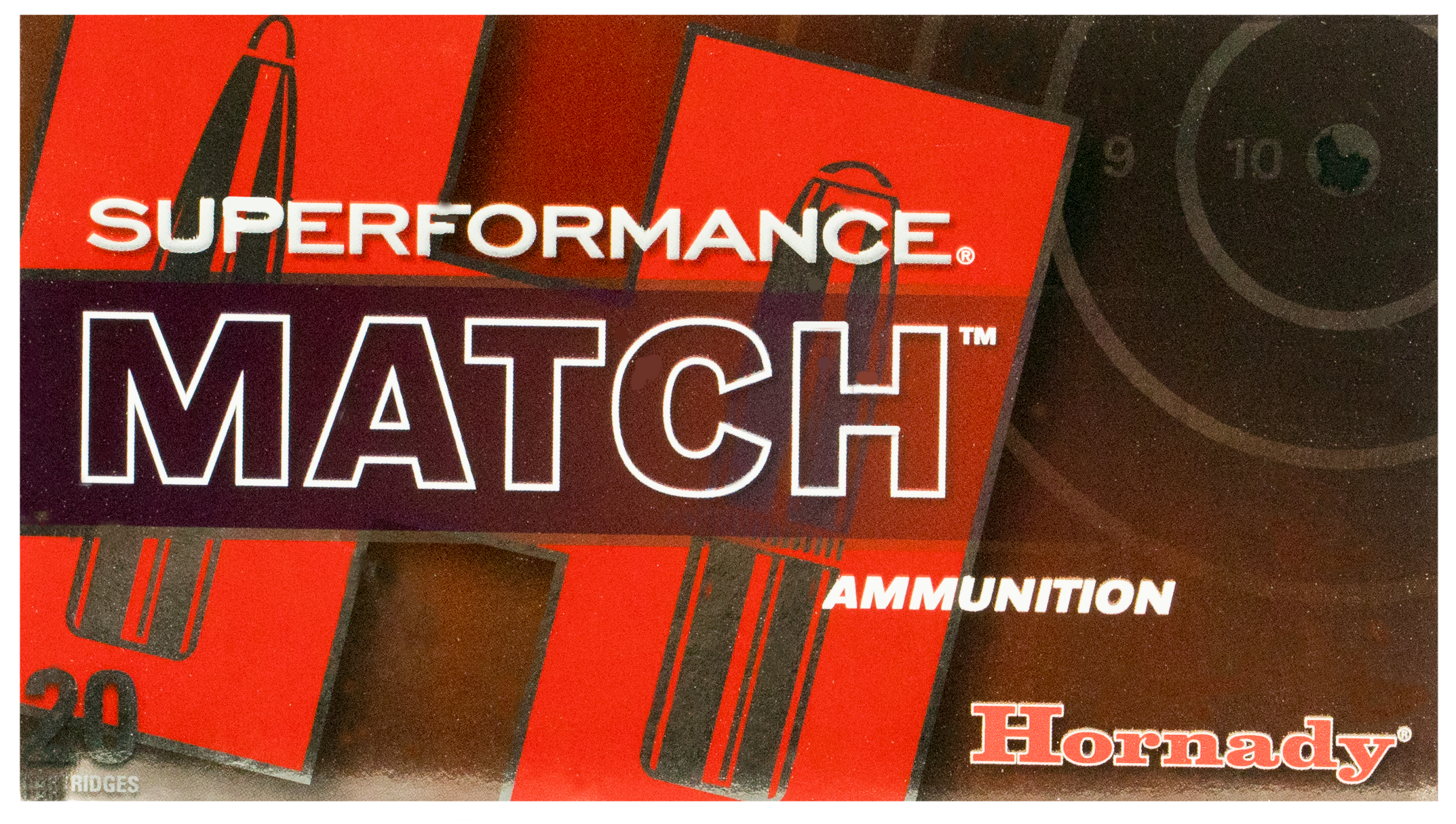 Hornady Superformance Match Ammunition 308 Winchester 168 Grain ELD Match 20RD