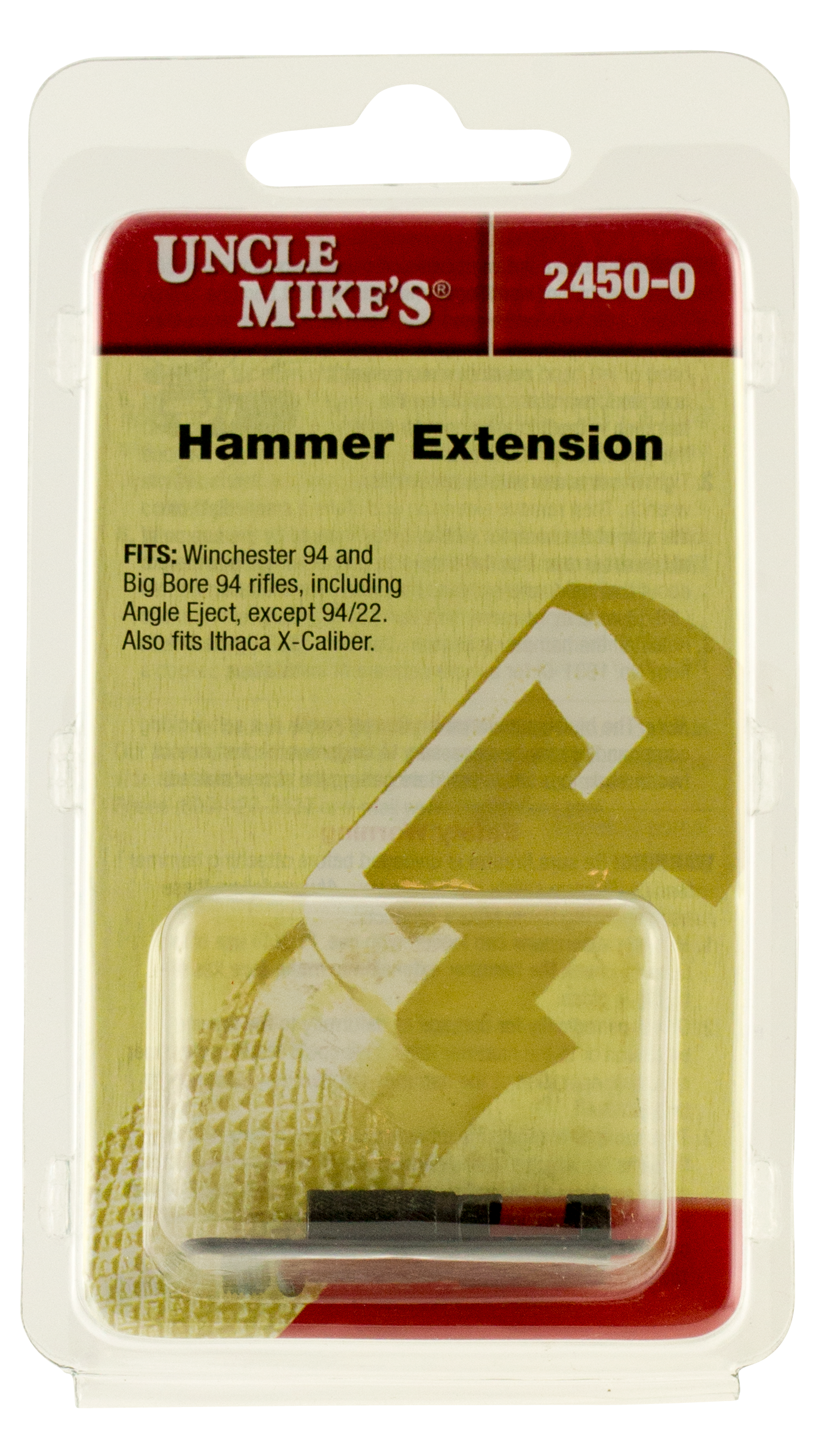 Uncle Mike's Hammer Extension Ruger Blackhawk, H&R Topper, NEF Handi-Rifle Blue