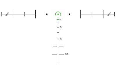 Trijicon 3.5x35 Acog Rifle Scope Matte, .223 Green Horseshoe, w/ Picatinny Adapter