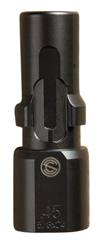 SilencerCo AC2605 3-Lug Muzzle Device Black with .578"x28 Threads for 45 ACP