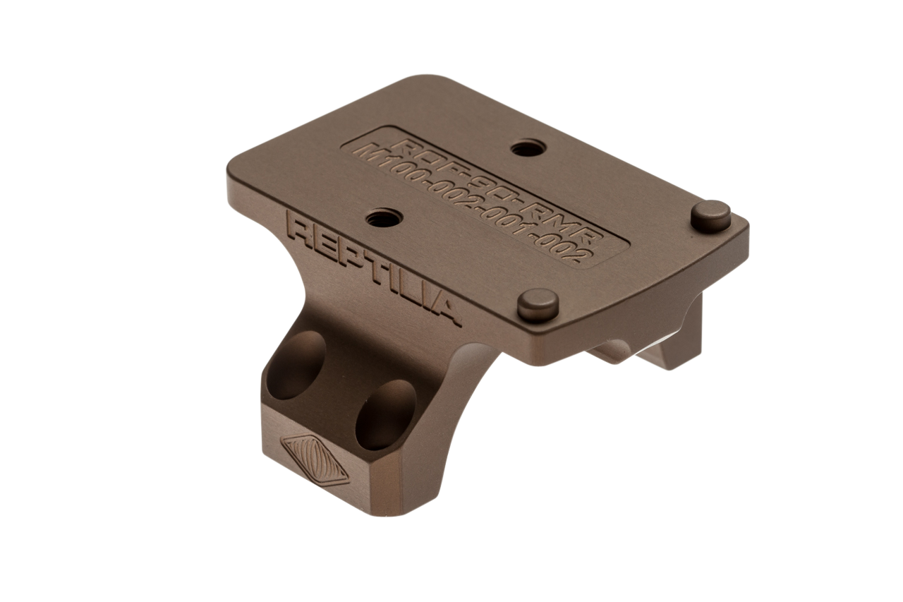 Reptilla,LLC 100028 ROF-90 Mount compatible w/ Geissele 30mm Super Precision & Tijicon RMR FDE Anodized