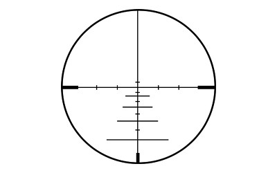 Konus 7275 KonusPro 550 Matte Black 3-9x40mm 1" Tube Engraved Ballistic 550 Reticle