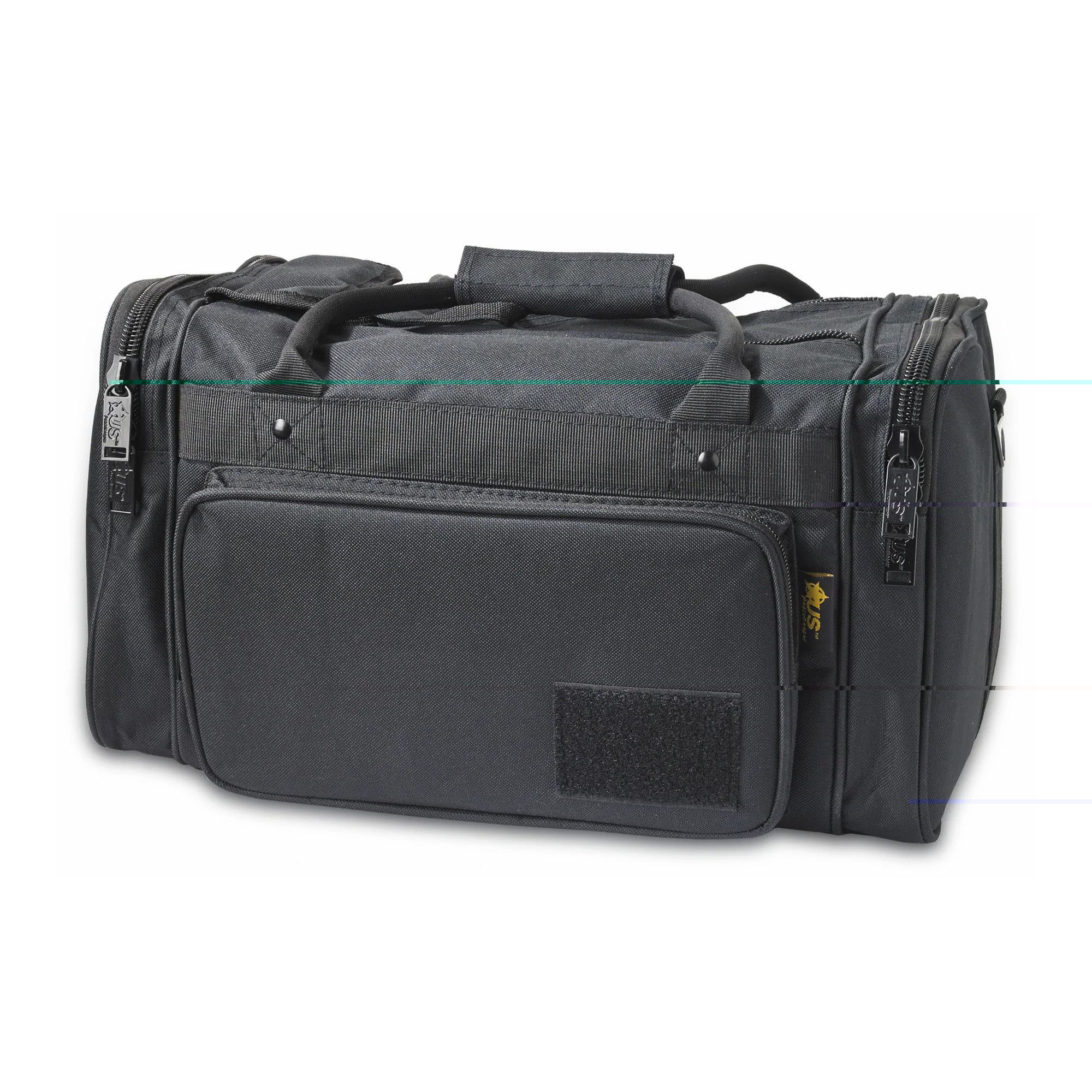US PeaceKeeper P21115 Medium Range Bag Water Resistant Black 600D Polyester with Pockets, Removable Gun Rug, & Wraparound Handles 18" L x 10" H x 10" D Exterior Dimensions