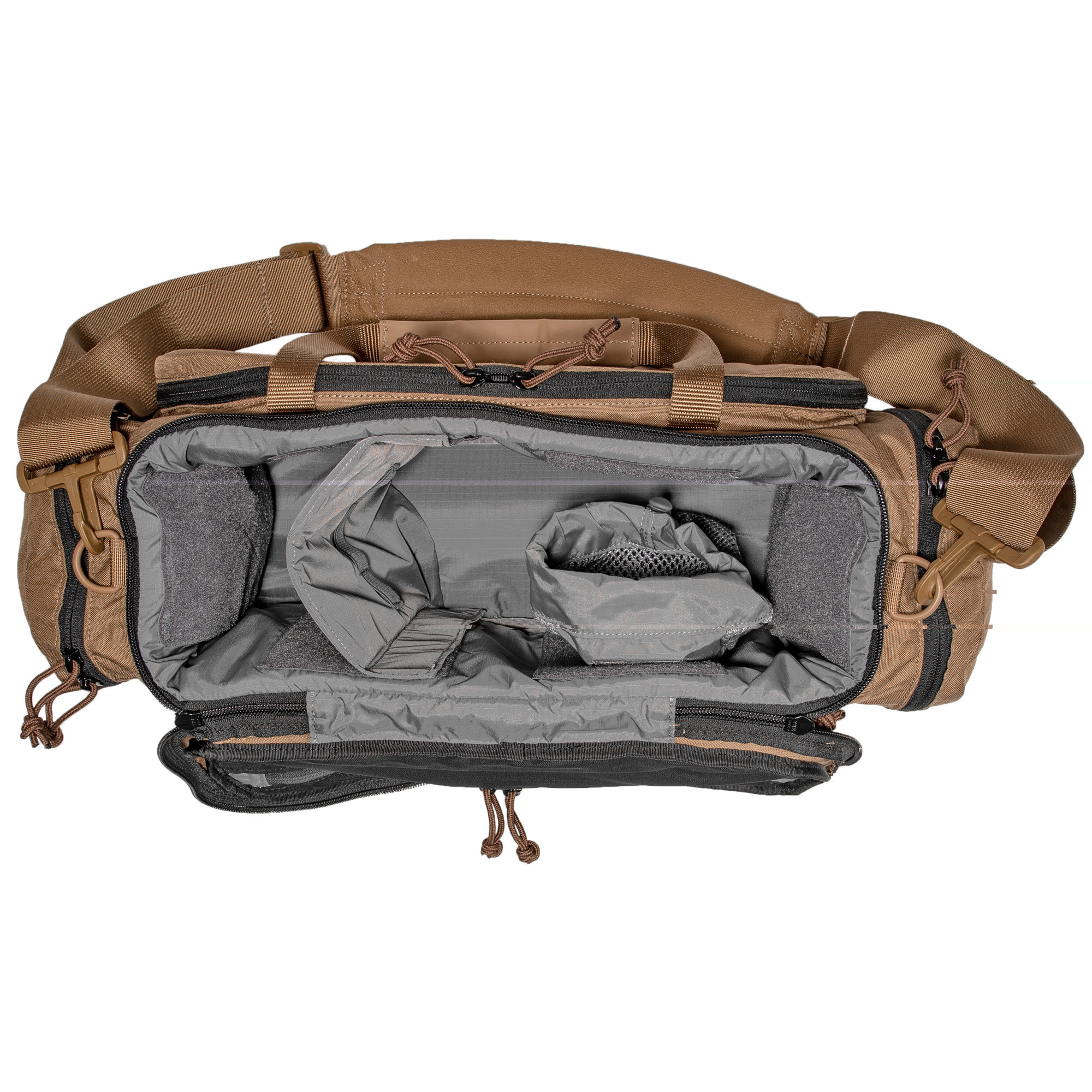 Grey Ghost Gear Pistol Case, Black, Adjustable Carry Strap, Internal Zippered Mesh Pocket, 6026-2 Holds Full Size Pistol & Two Mags