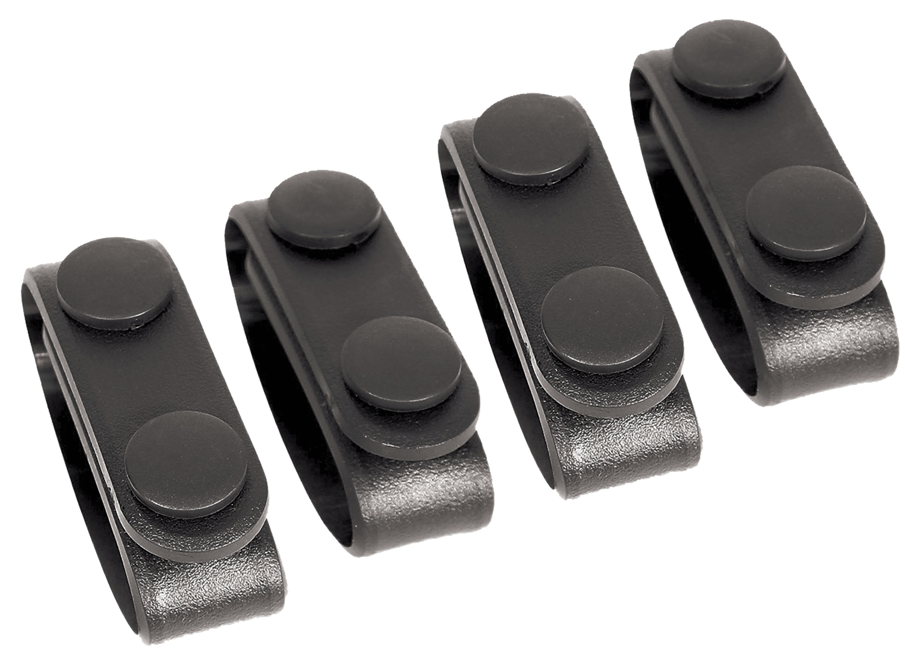 Blackhawk 44B300BK Belt Keeper2.25" Black Nylon Molded Snap Mount