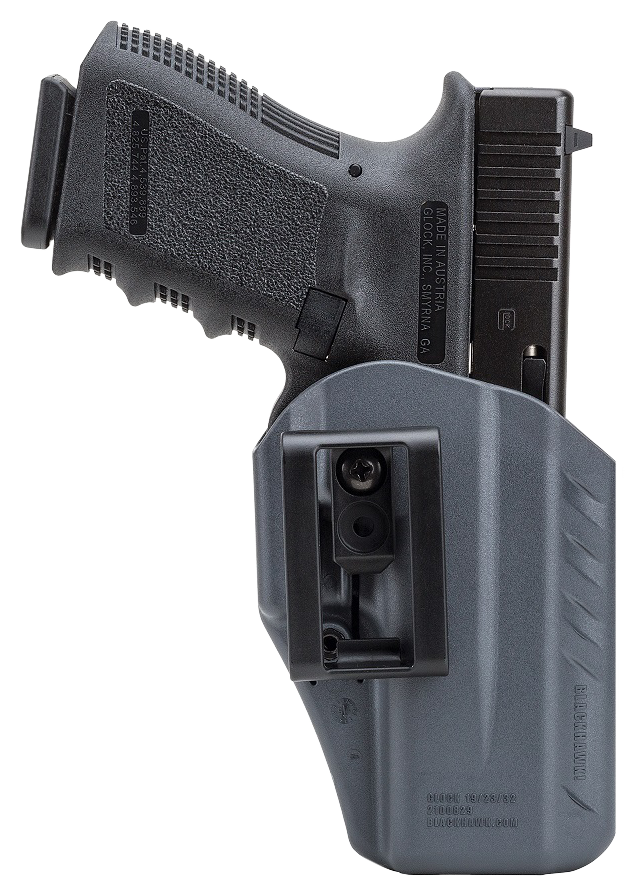 Blackhawk 417563UG A.R.C.IWB Urban Gray Polymer Belt Clip Fits S&W M&P Shield Fits S&W M&P Shield 2.0 Ambidextrous