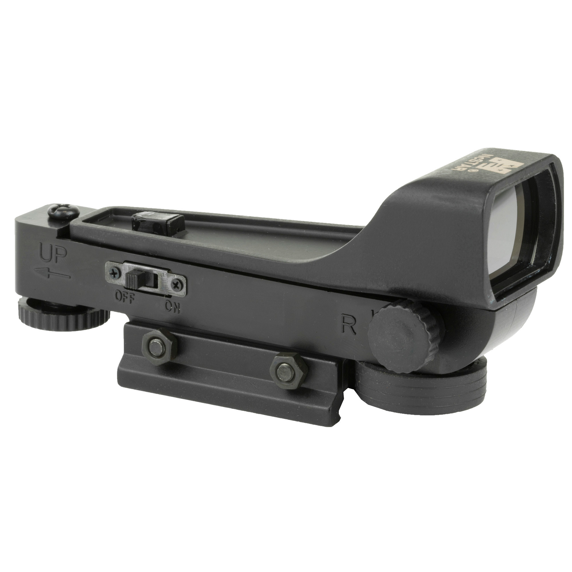 NcStar 1x22x33 Red Dot Reflex Sight Matte, 5 MOA Red Dot, w/ Weaver Style Mount