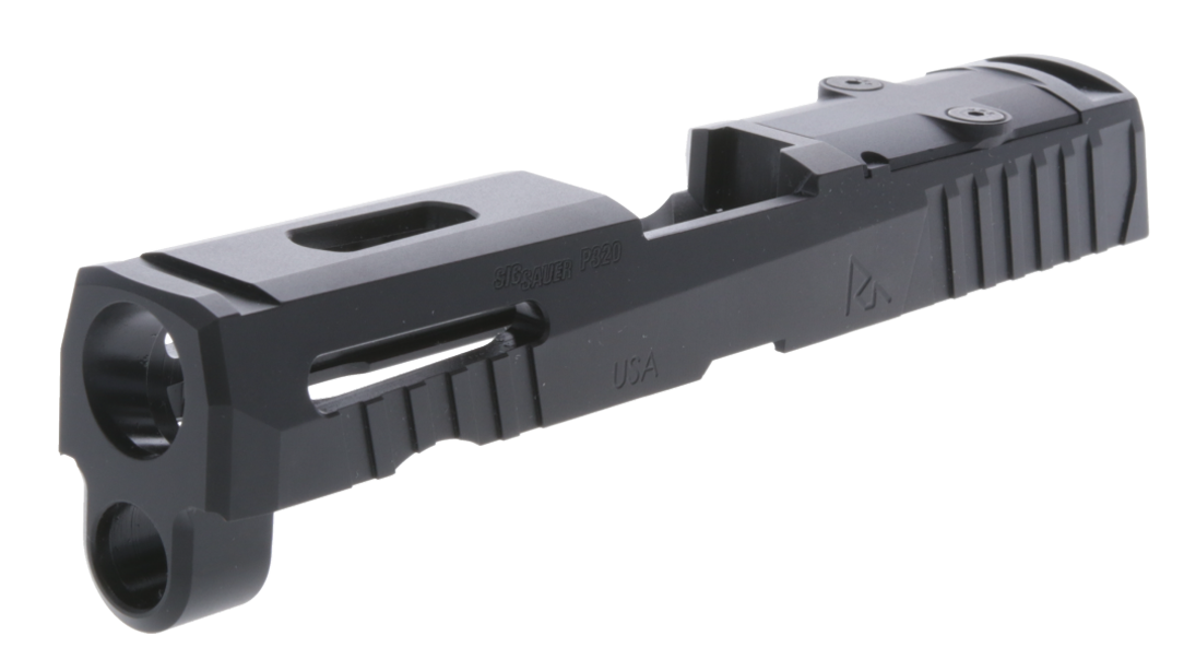 Rival Arms RA10P301A Optic Ready Slide A1 Sig P320 Carry RMR Cut QPQ Black 416R Stainless Steel