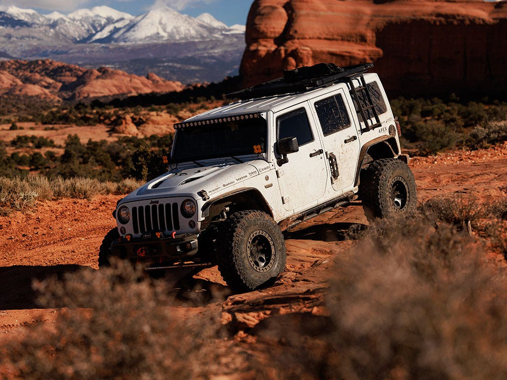 Jeep Wrangler JK/JL Side Mount Ladder