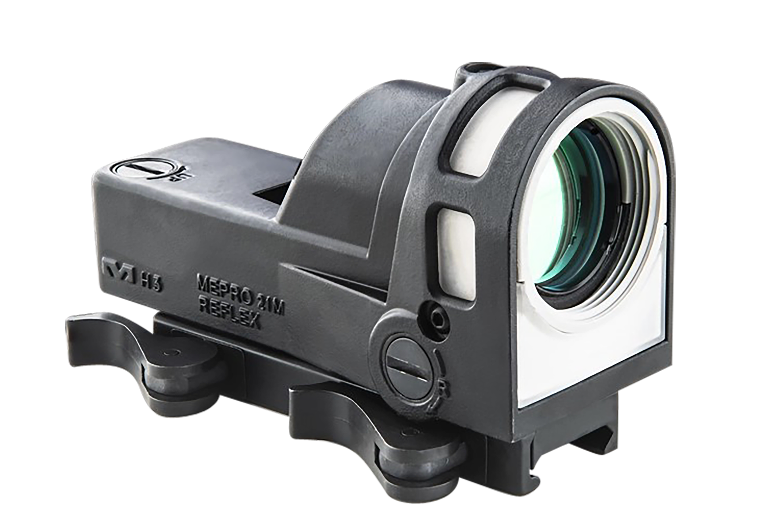 Meprolight USA 56225000 M21 Black 1x30mm Red Triangle Illuminated Reticle