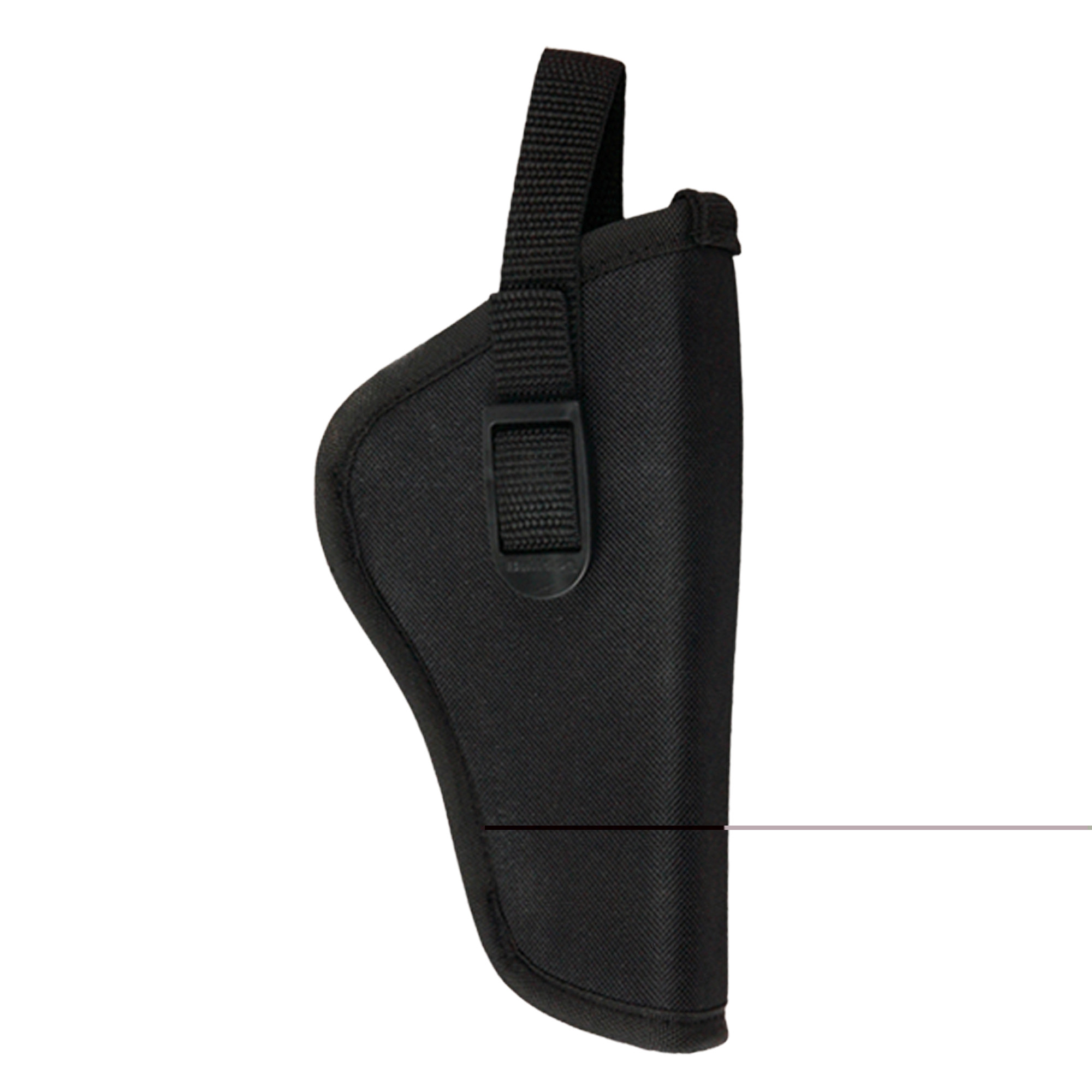 Bulldog DLX2 Pit BullOWB Black Nylon Belt Loop Fits S&W J Frame Fits 2-2.50" Barrel Right Hand
